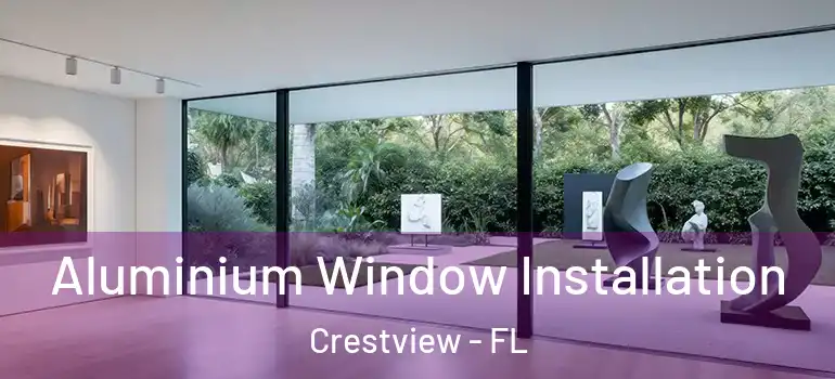 Aluminium Window Installation Crestview - FL
