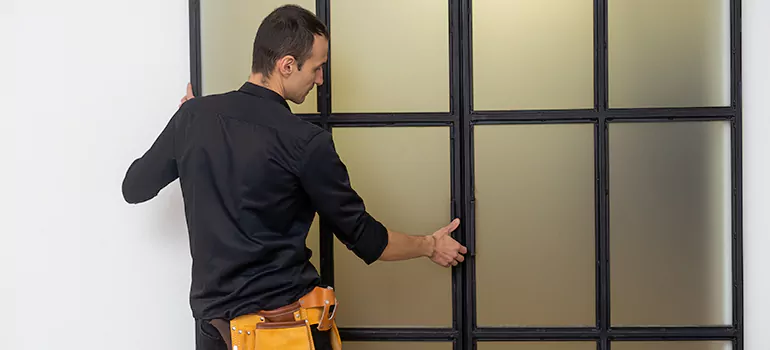 Patio French door installation in Crestview, FL