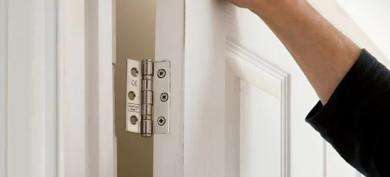 Bathroom Stall Door Hinge Repair in Crestview, FL