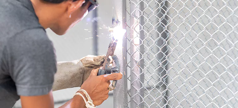 Commercial Mesh Door Repair in Crestview, FL