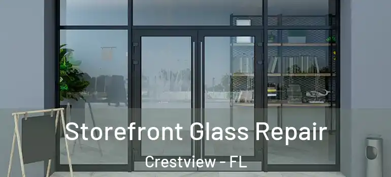 Storefront Glass Repair Crestview - FL
