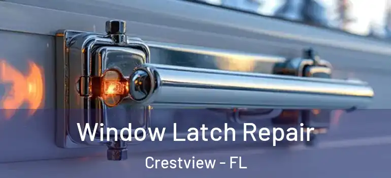 Window Latch Repair Crestview - FL